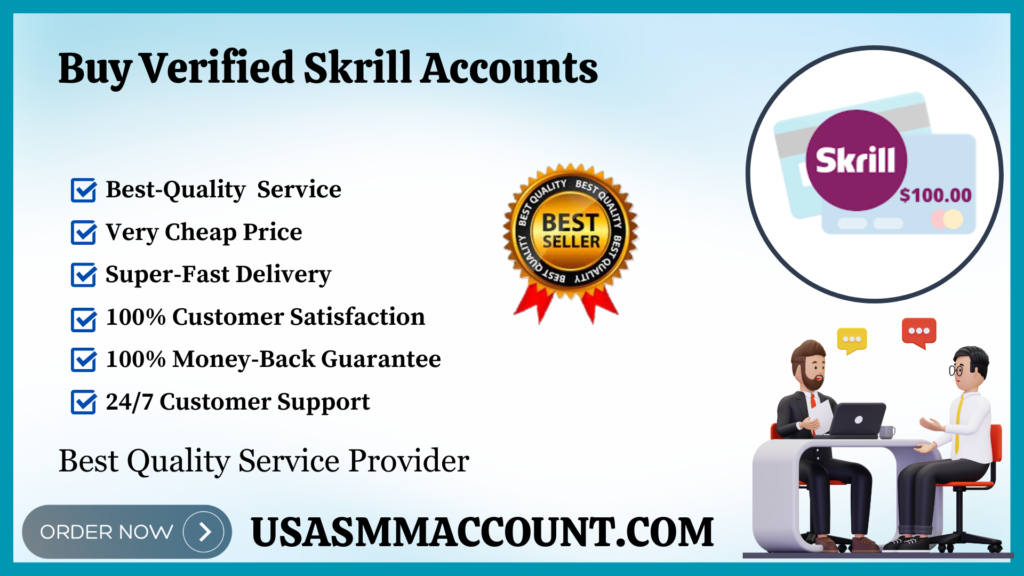 Buy Verified Skrill Accounts